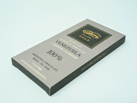 Chocolate That Speaks To Your Soul - L’Amourette’s 100% Dark Gold - Extra Dark Chocolate