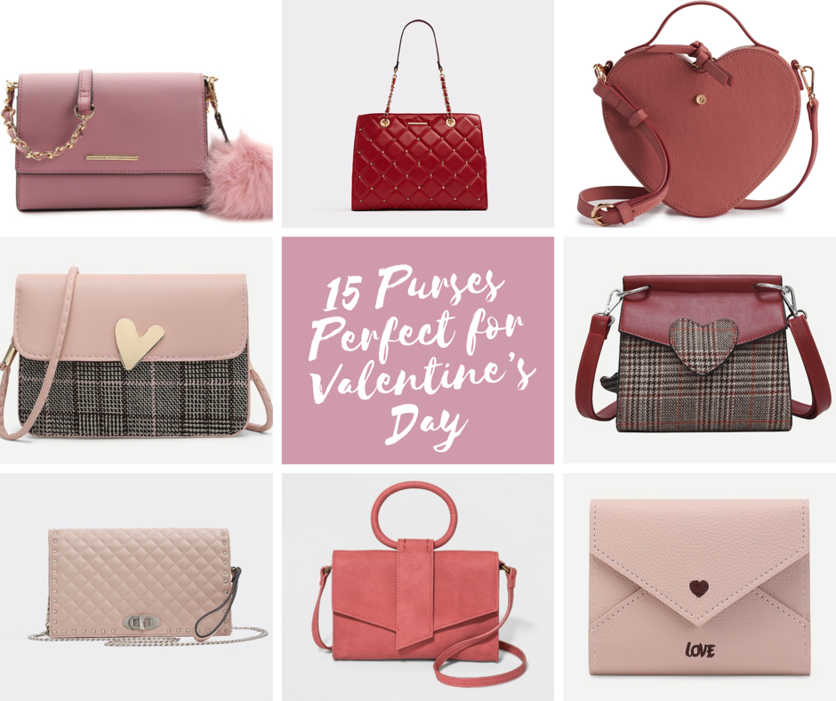 15 Purses Perfect for Valentine's Day; valentine's day; purses