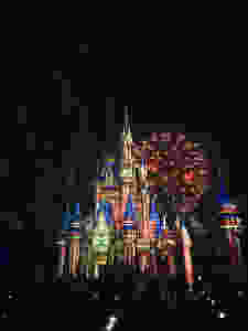 Disney Magic Kingdom Castle FIreworks Show