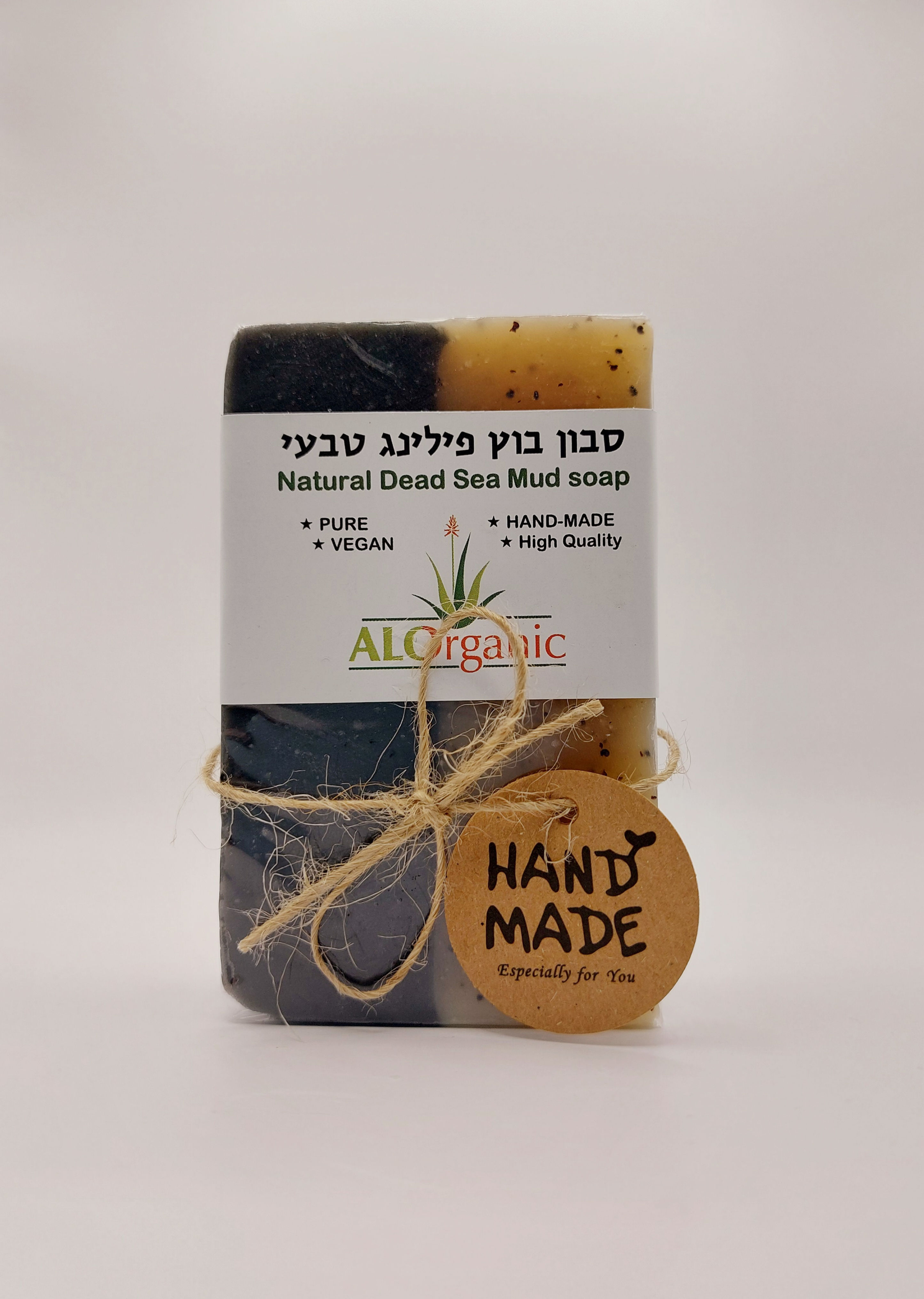 סבון בוץ פילינג אלוורה טבעי