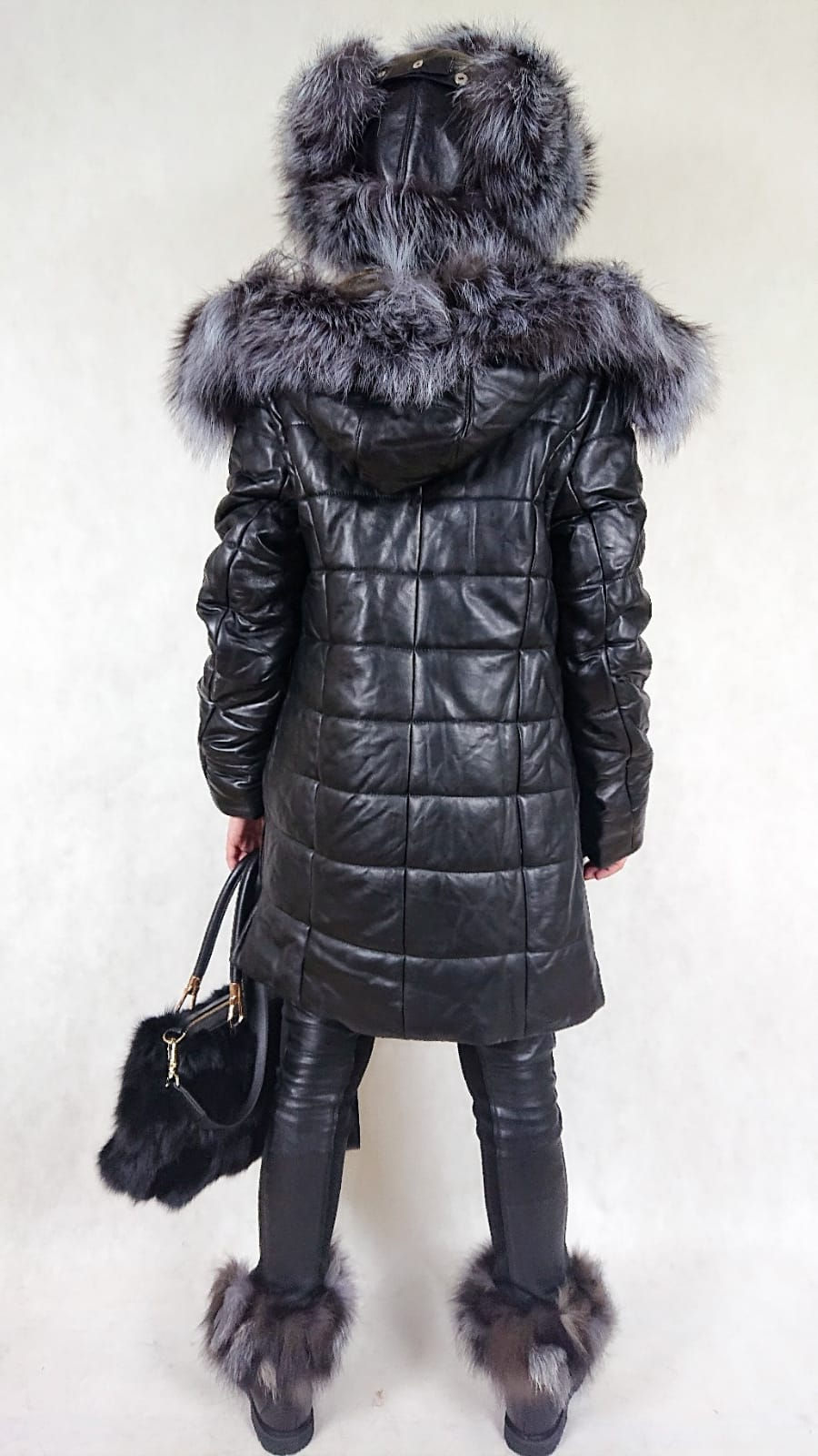 Miniatura: Skóra naturalna obszyta futrem z Lisa