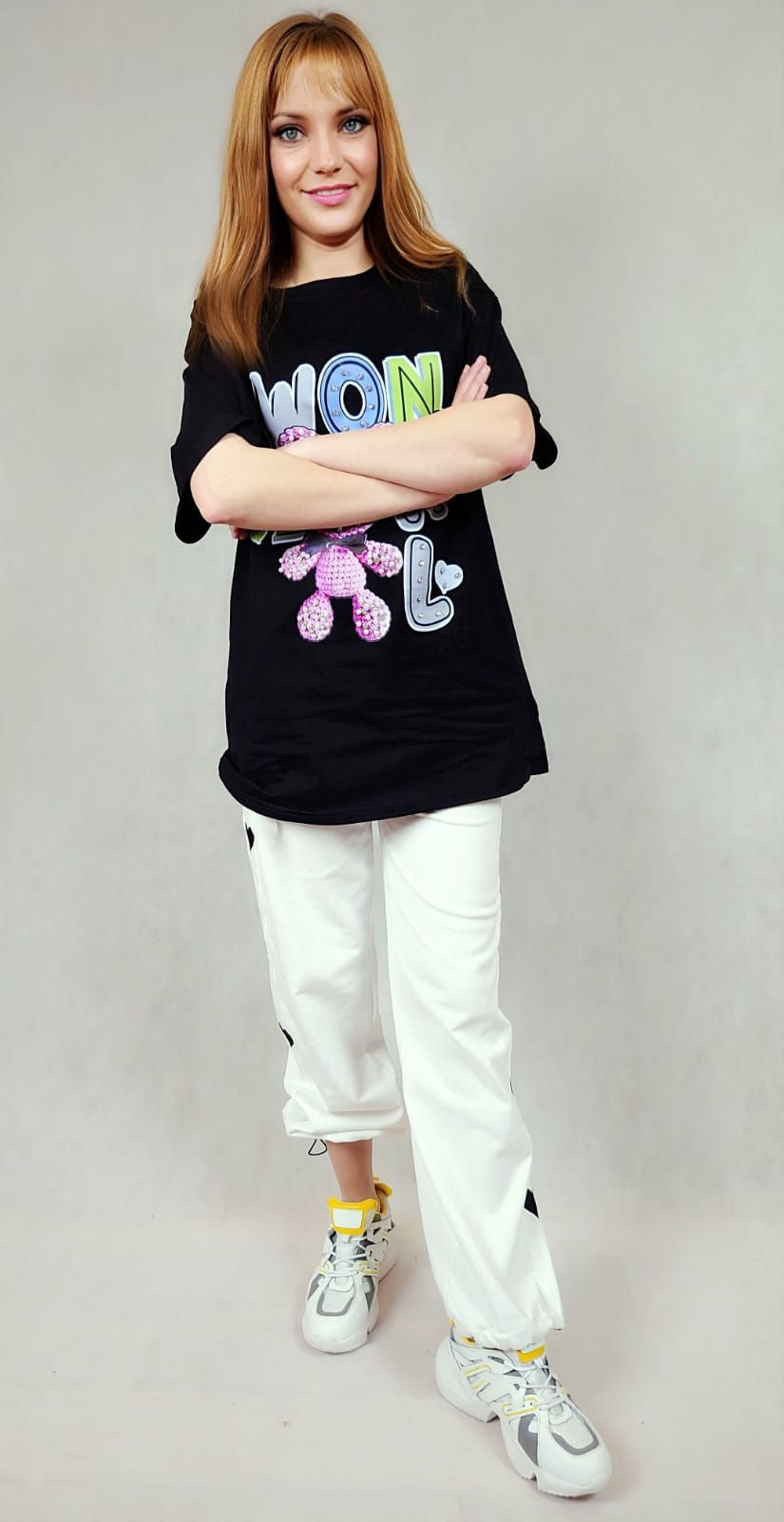 Миниатюра: Koszulki WON i spodnie dreswe w serduszka