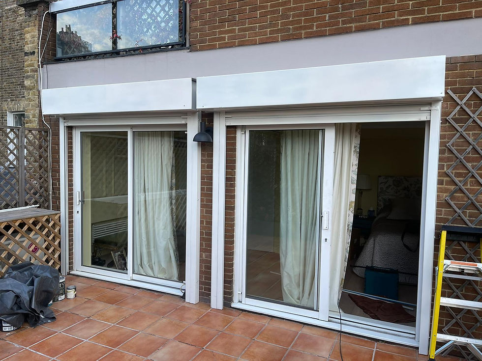 shutter installation