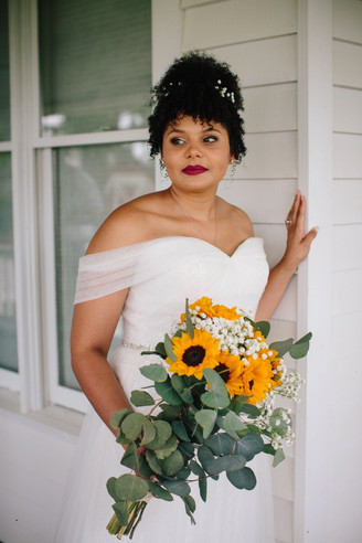 There's Something about Sunflowers | Summer Barn Wedding Alice+Ben