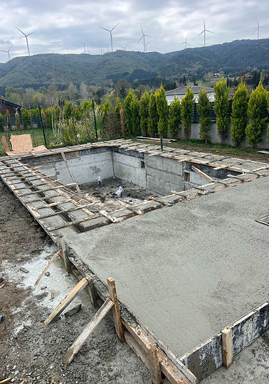 Villa Havuz Yapım Aşamasu