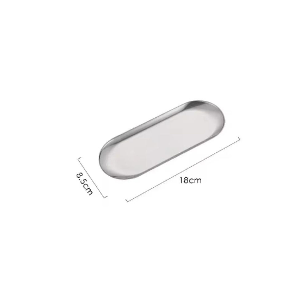 Thumbnail: Silver Oval Tray