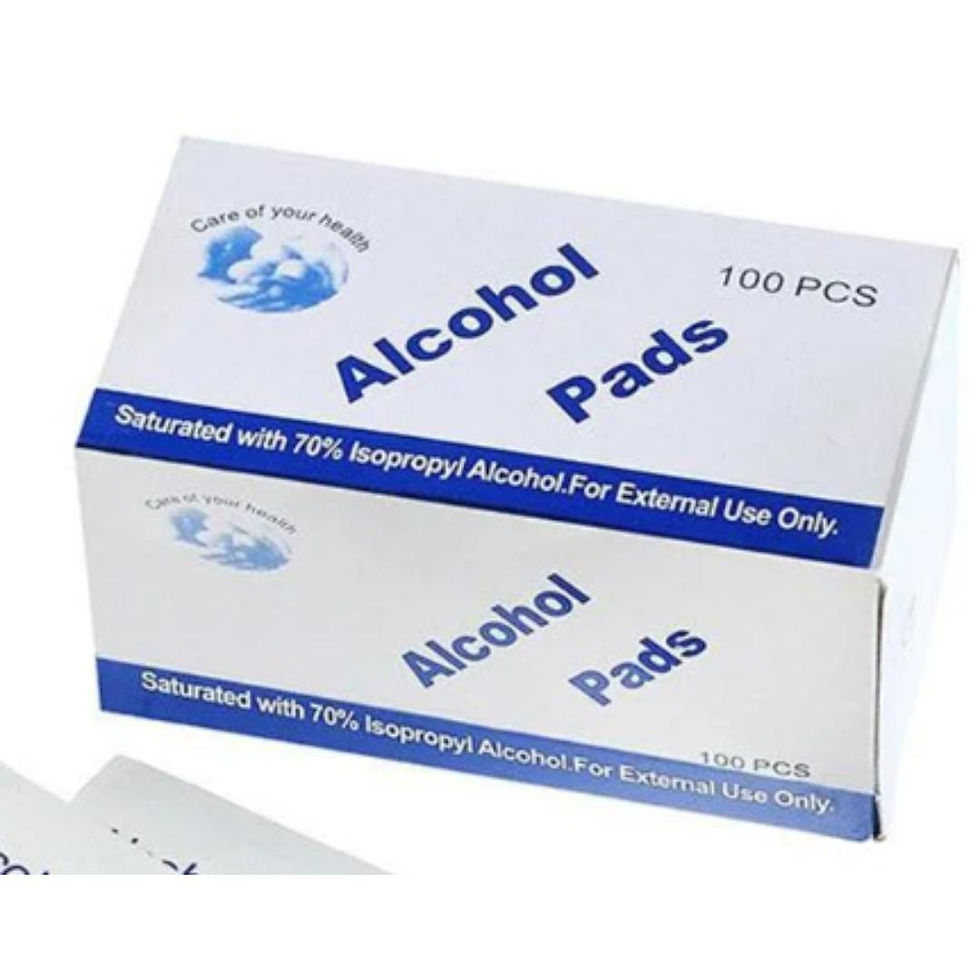 Alcohol Wipes 100 Pack