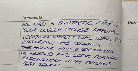 read what our guests loved at Arnisdale House