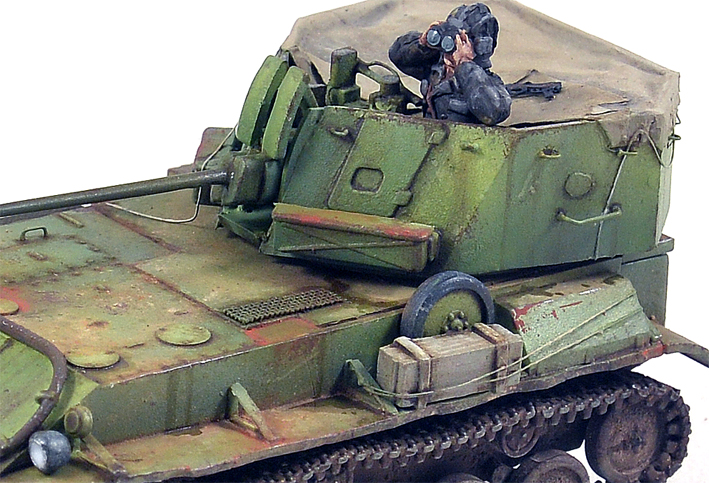 Zsu 37 Tank 72model