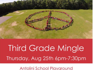 3rd Grade Mingle at Antolini School