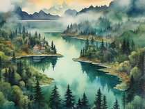 El lago