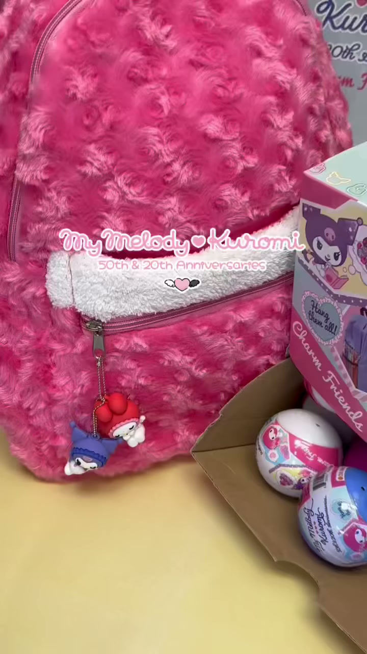 Thumbnail: My Melody & Kuromi Charms in 50mm capsule