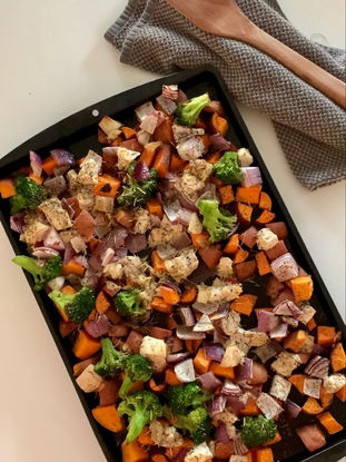 Fall Harvest Sheet Pan Dinner