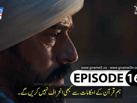 Kurulus Osman EPISODE 165 Season 6 with Urdu Subtitles by GiveMe5