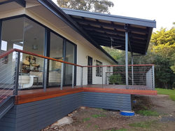 side deck and verandah