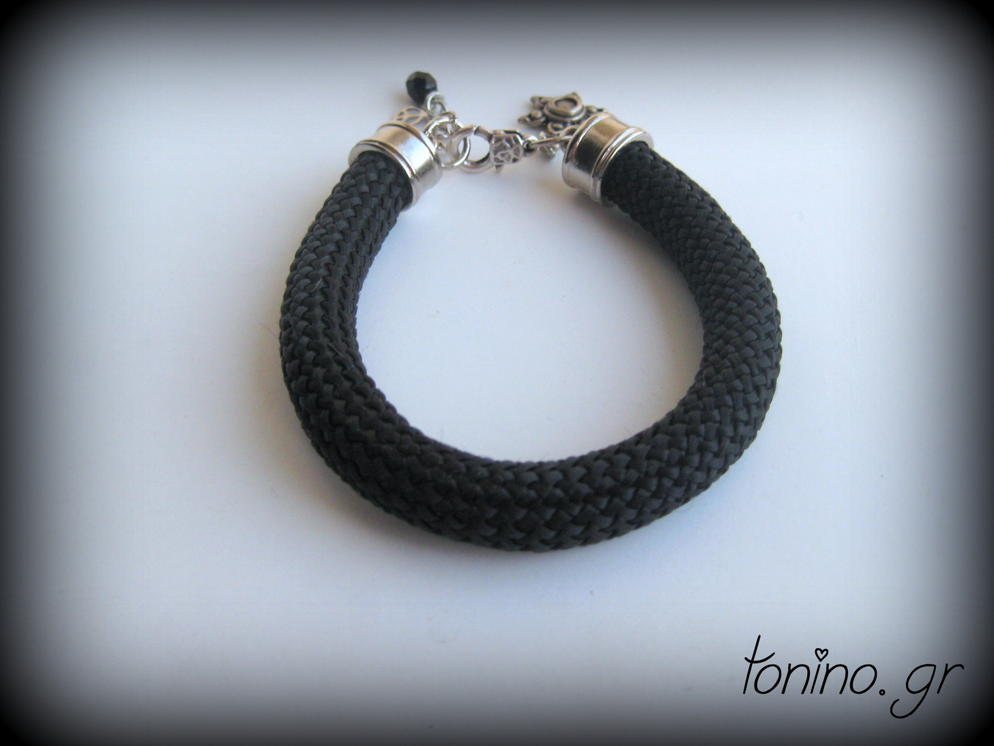 Silver Climbing Rope Bracelets