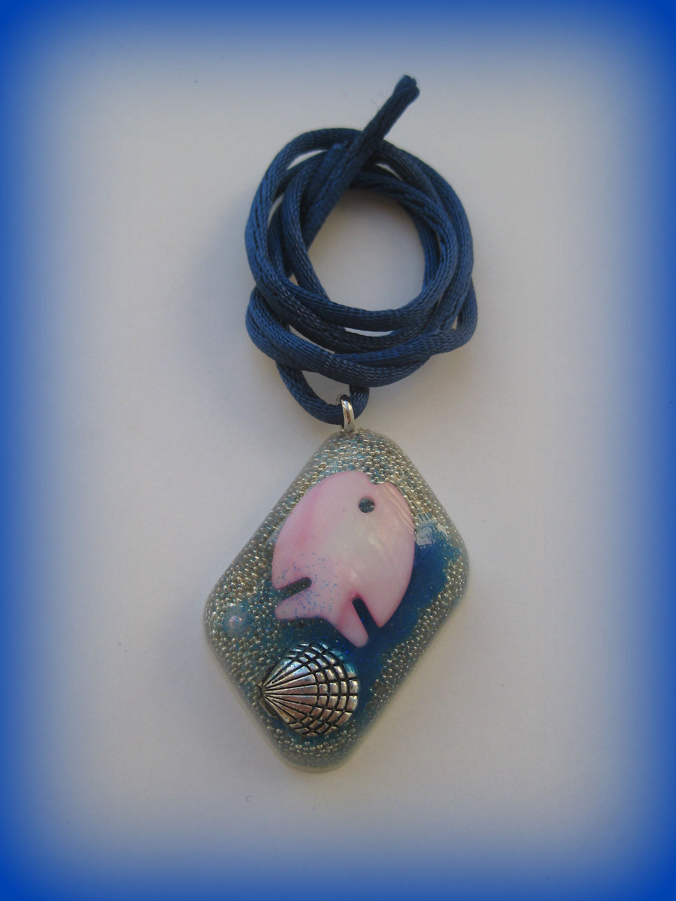 Little Fish Resin Pendant