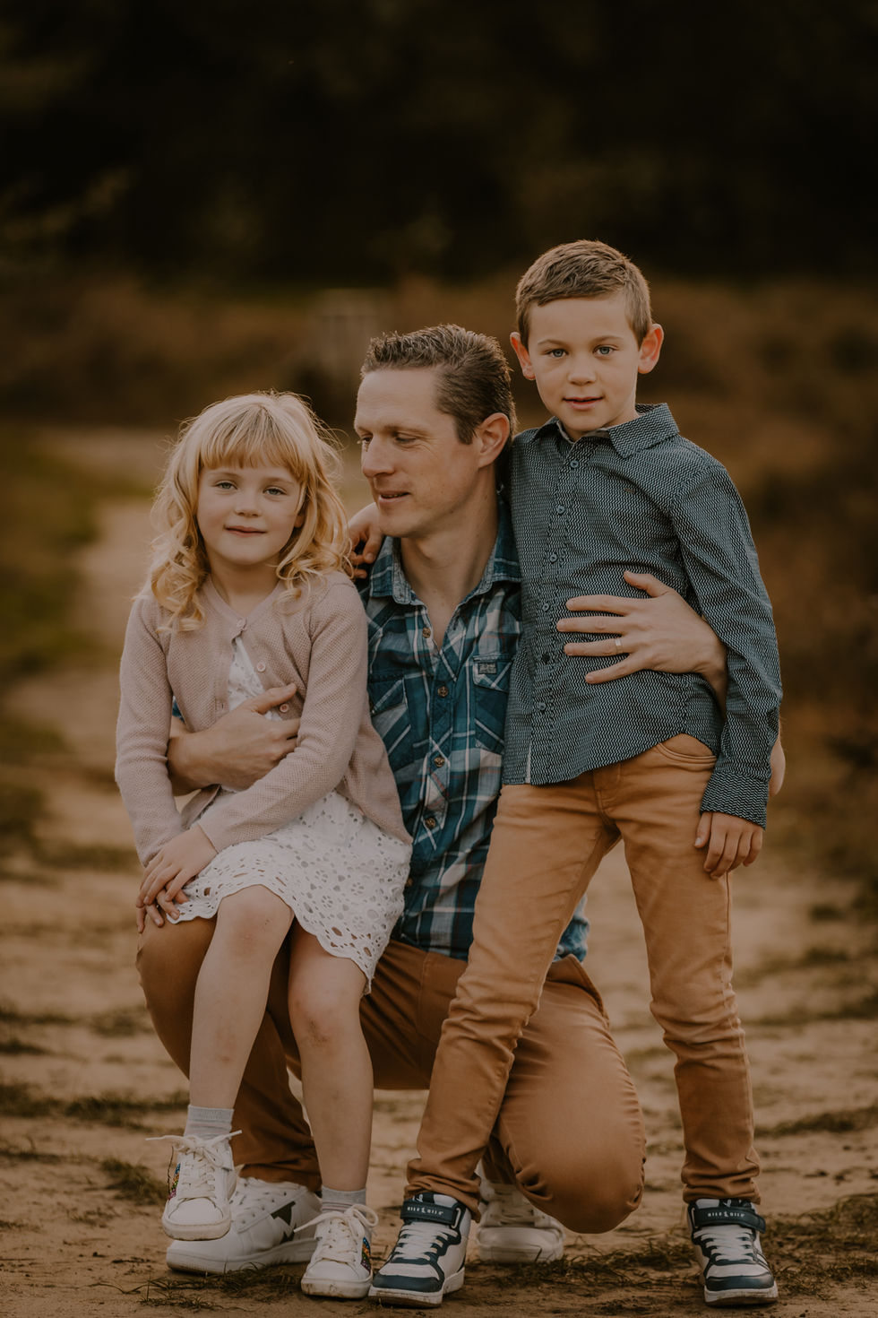 Gezinsshoot - golden hour