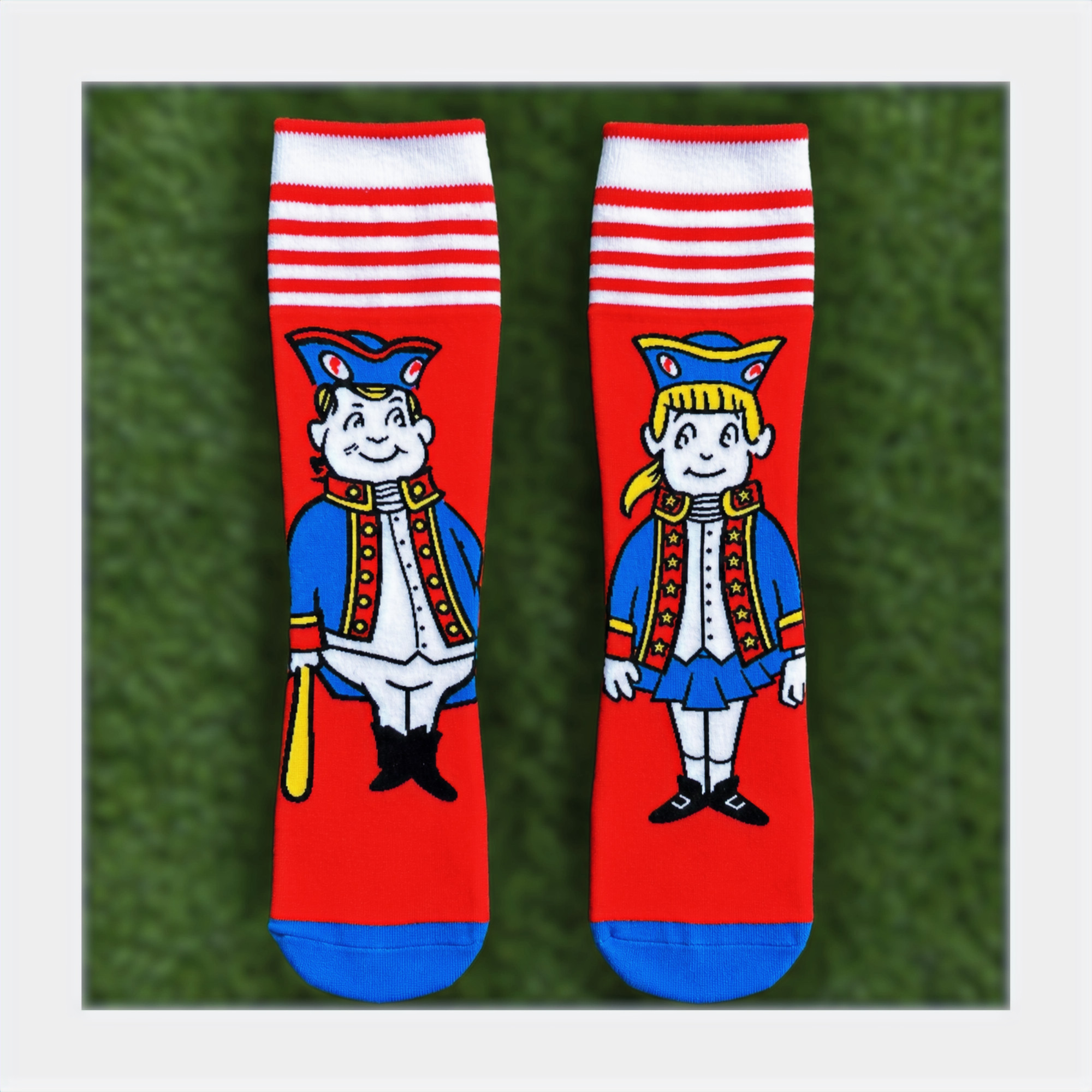 2026 Phillies SGA Phil & Phillis Mascot Socks (Youth)