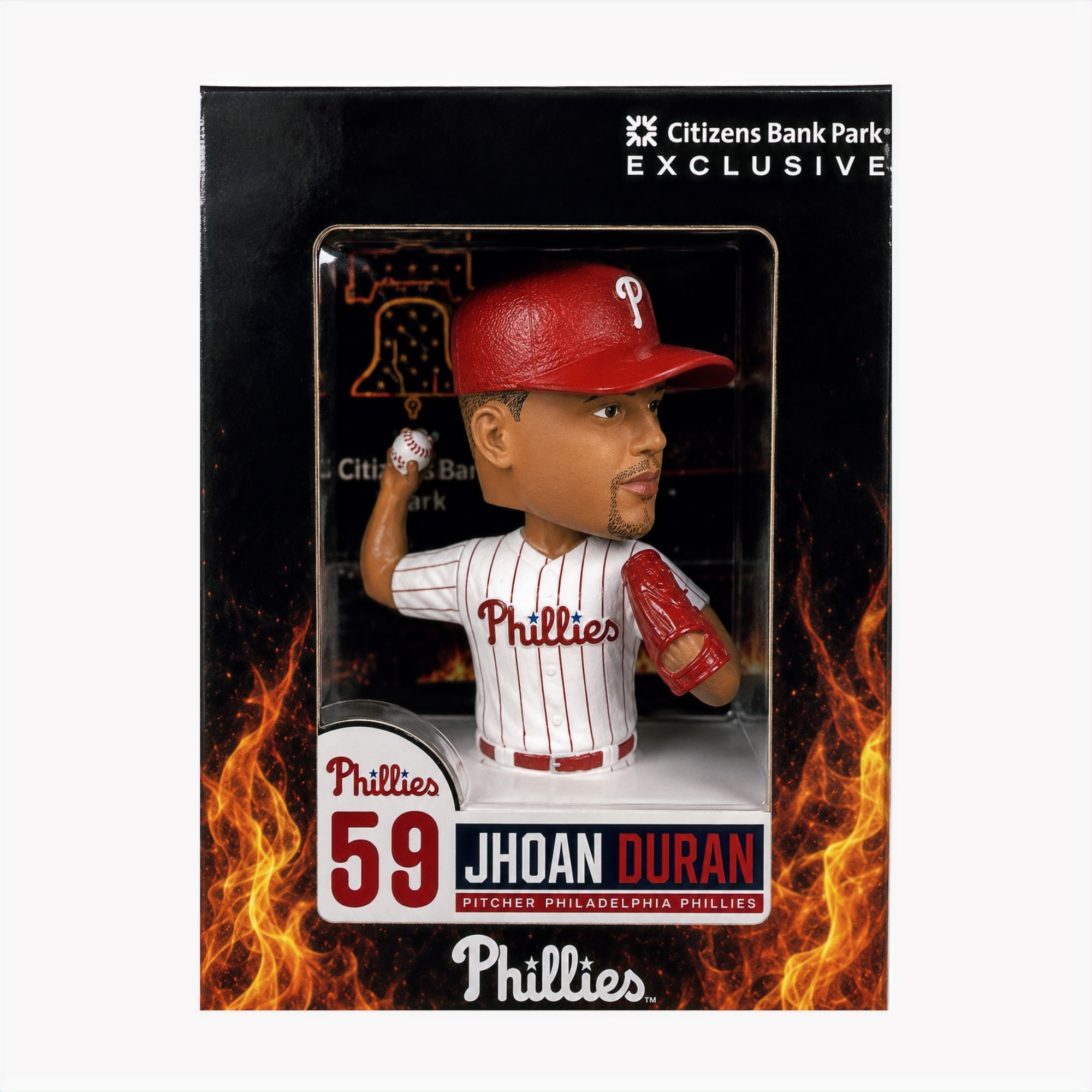 Philadelphia Phillies Jhoan Duran SGA Bobblehead - 2026 Toyota Card Show