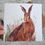 Thumbnail: Gaze Greeting Card (Hare)