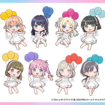 「ラブライブ!蓮ノ空女学院スクールアイドルクラブ
」ミニキャライラスト
