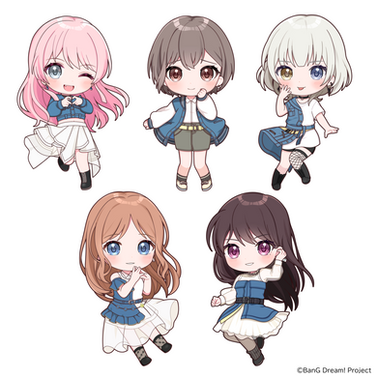 『BanG Dream! It's MyGO!!!!!』ミニキャライラスト