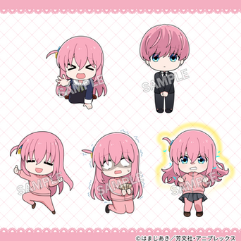 アニメ「ぼっち・ざ・ろっく!」 ミニキャライラスト