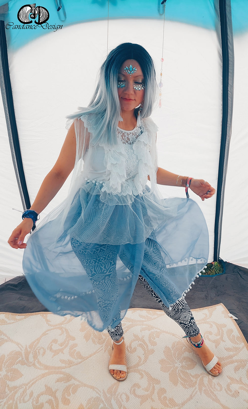 Thumbnail: Upcycling summer dress "Angel"