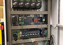 Inside a control panel