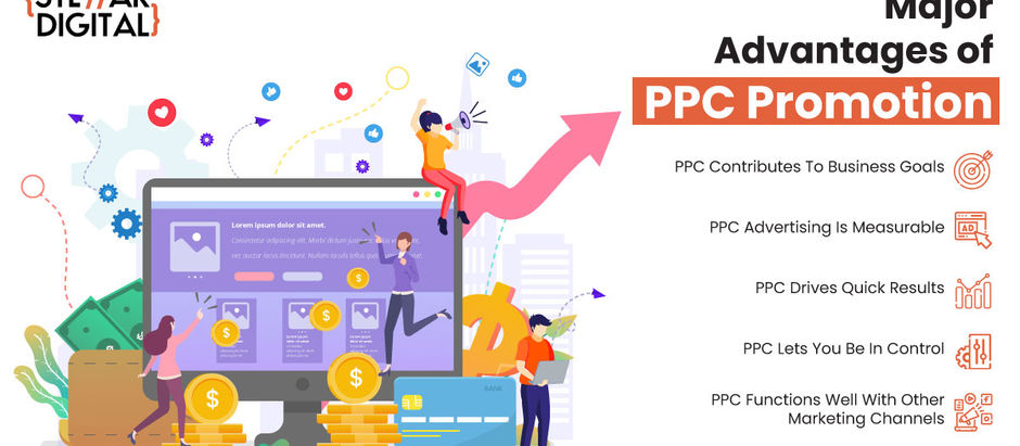 What are the five most significant advantages of utilizing PPC promotion?