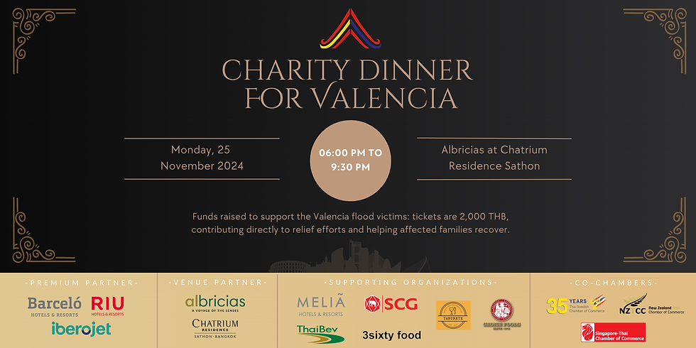 STCC Charity Dinner for the recent flood in Valencia, Spain