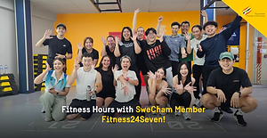 Fitness Hours with SweCham Member Fitness24Seven!