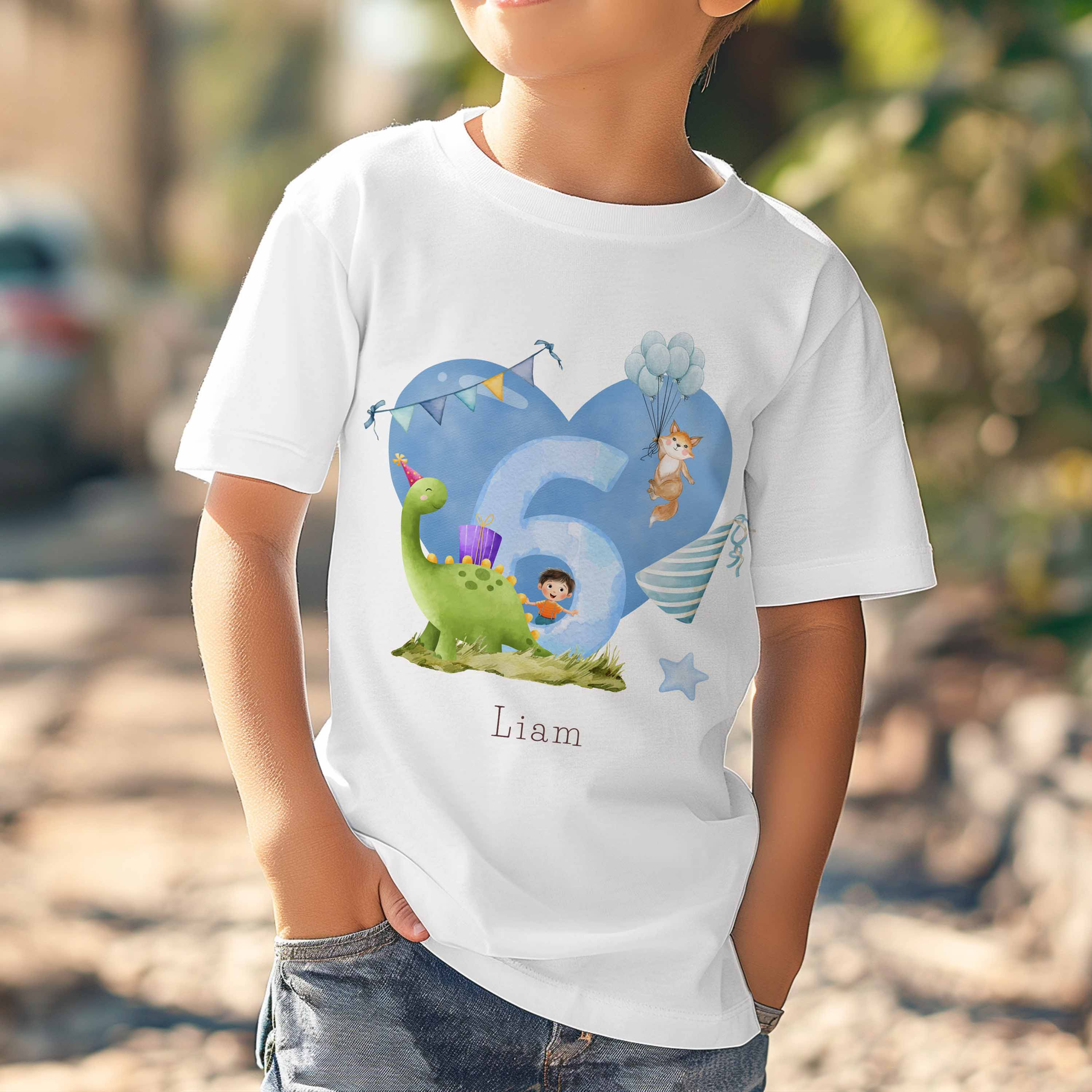 Happy 6th Birthday - T-Shirt