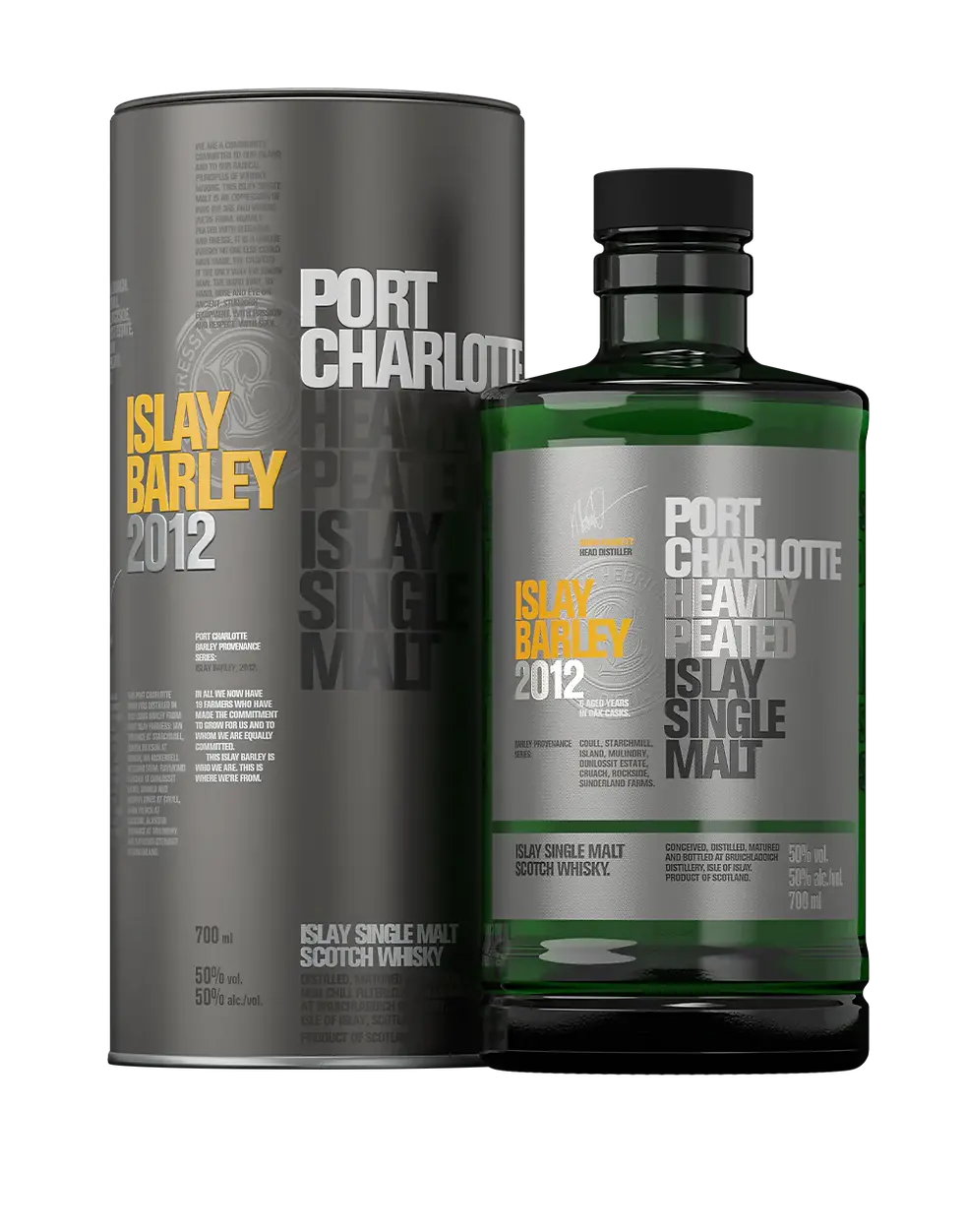 Bruichladdich Port Charlotte Islay Barley 2012 Single Malt Scotch