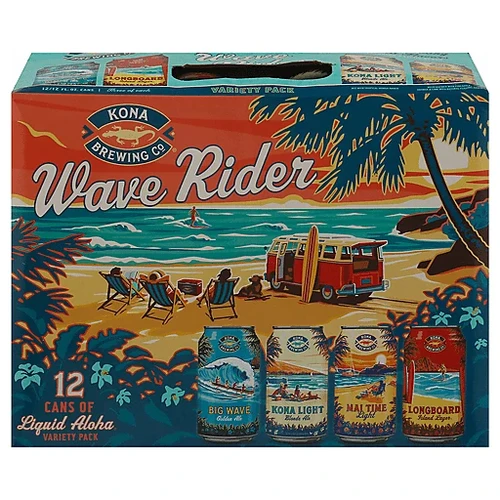 Kona Wave Rider Variety Pack | Sunrise Liquor