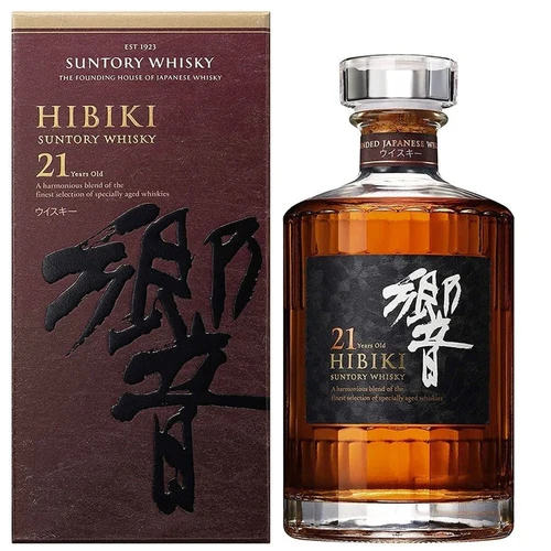 Hibiki 21年 サントリーウイスキー 750ml 空瓶２本 Hibiki 21年 ウイスキー 750ml 空瓶2本セット - メルカリ