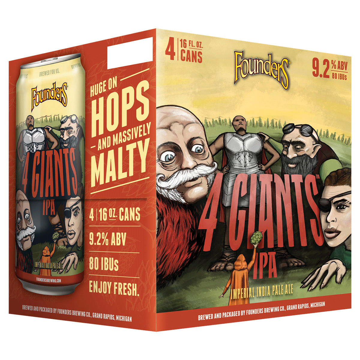 Founders 4 Giants Imperial IPA