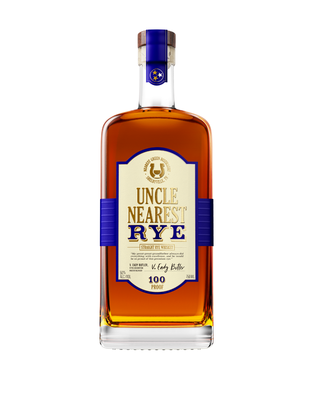 Uncle Nearest Straight Rye Bourbon