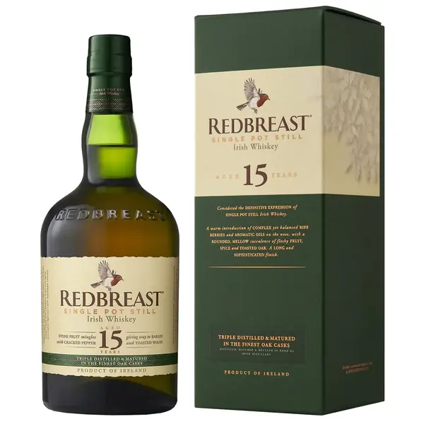 Redbreast Aged 15 Years Irish Whiskey