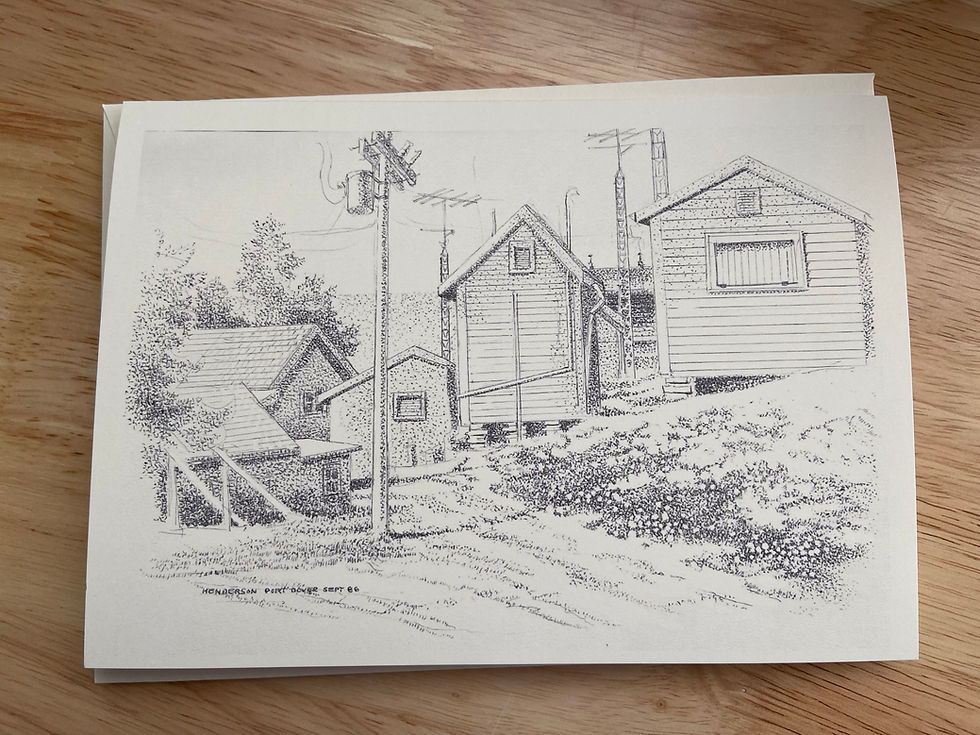 Thumbnail: Bert Henderson Sketches Card Set