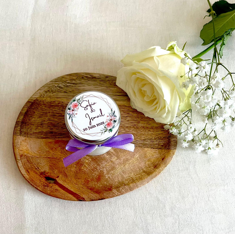 Mariages - Bouchon Argent - Etiquette Blanche