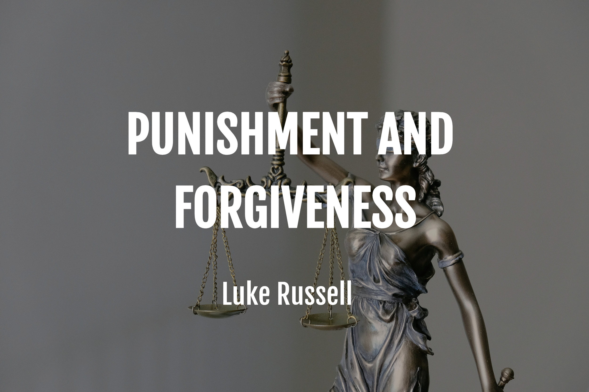 Punishment and Forgiveness