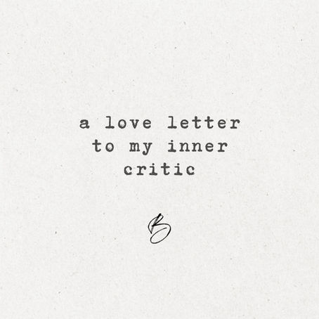Flipping the Script: Why Your Inner Critic Needs a Love Letter