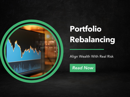Portfolio Rebalancing blog banner featuring a stock market chart and “Portfolio Rebalancing” headline.