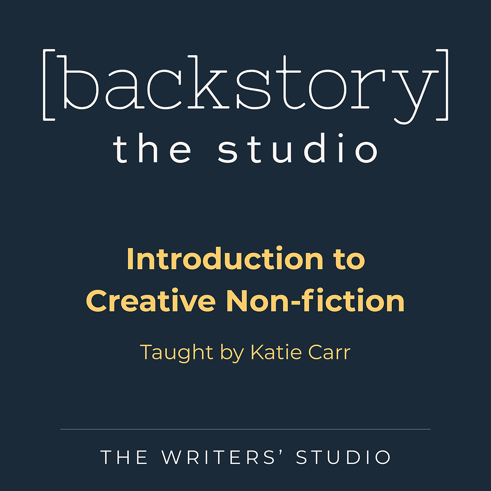Introduction to Creative Non-fiction