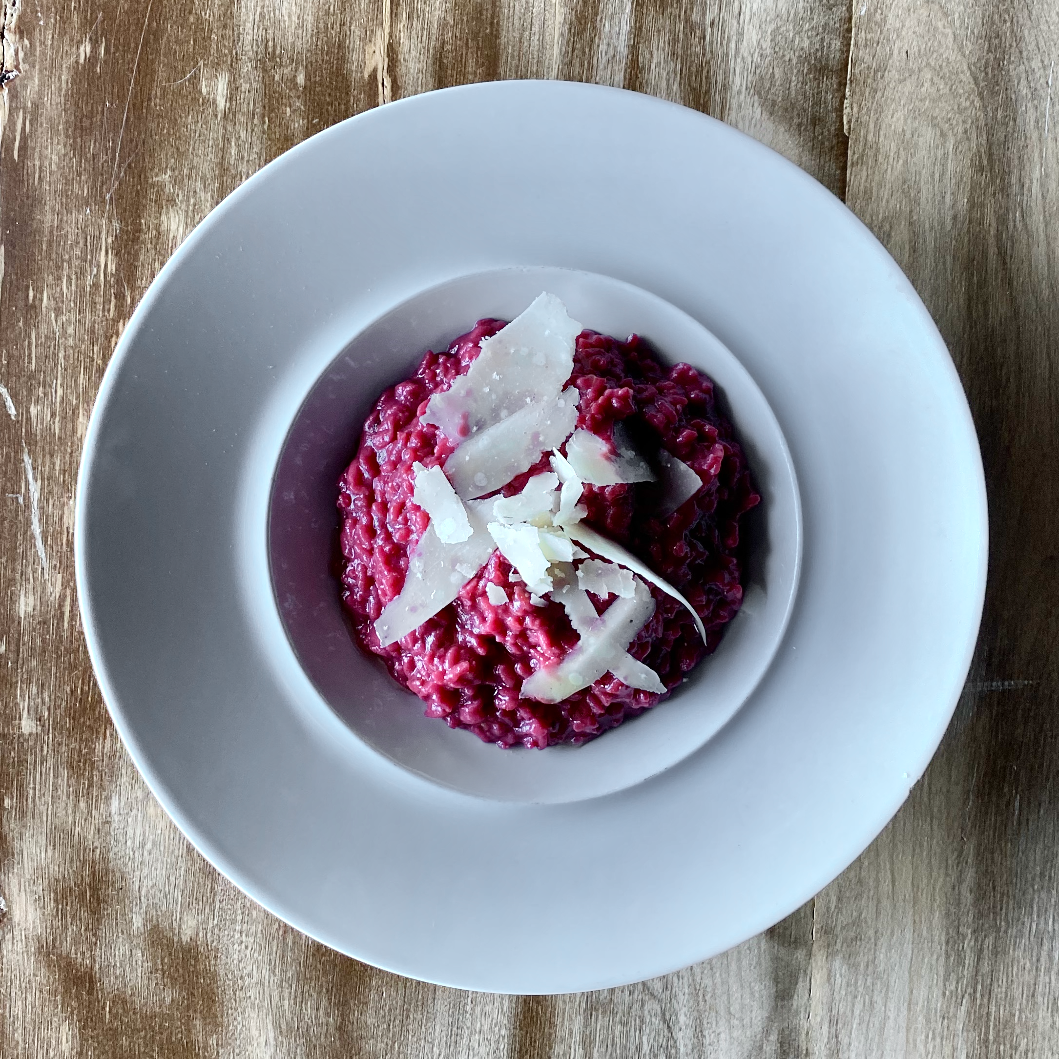 Risotto à la betterave