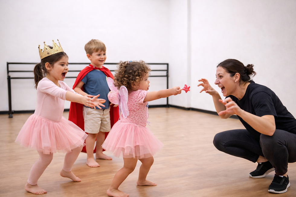 Bailarinas en Academia Escénicas