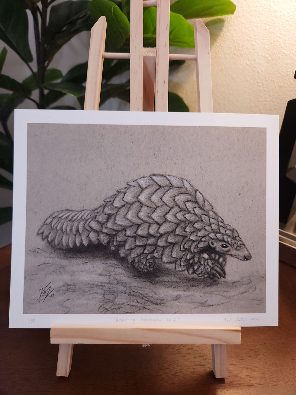 Thumbnail: 8x10in Overcoming Perfectionism Series Prints