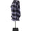 Miniaturbild: H&M Mädchen Oversized Flanellhemd lila/schwarz karriert Gr. 158/164 Hemd